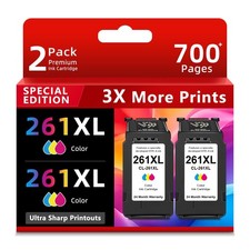 Ankink Compatible Ink Cartridge Replacement For Canon CL 261 XL CL picture