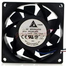 One for Delta PFC0812DE Strong wind cooling fan DC12V 3.30A 80*80*38MM 4pin picture