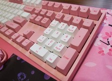 Akko Mechanical Keyboard World Tour Tokyo 114-Key JP CHERRY Blue Axis Unused picture