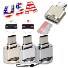 TypeC To Micro SD TF Card Reader OTG USB Adapter Converter For Samsung Phone Lot picture
