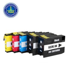 5 PK 932XL 933 XL Ink Cartridge Combo for HP OfficeJet 7612 6700 7110 6600 picture