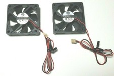 (2x) Power Logic DC Brushless FAN PL60B12L 12Vdc 0.1A 2pin wire 60x60x15mm picture