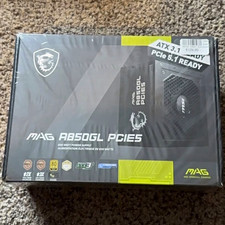 BRAND NEW (SEALED) MSI MAG A850GL PCIE5 850W ATX 3.1 PCIe 5.1 Ready Modular PSU picture