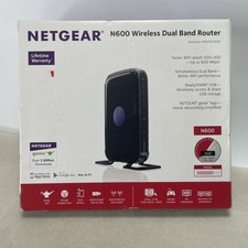 NETGEAR Wi-Fi Router N600 Wireless Dual Band Gigabit WNDR3400 -NEW picture