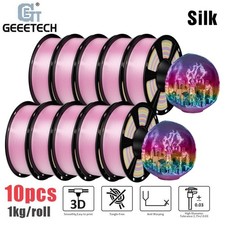 10KG GEEETECH 3D Printer Silk PLA Filament Rainbow Gradient 1.75mm 1kg/Roll picture