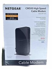 NETGEAR CM500-1AZNAS 16x4 DOCSIS 3.0 Cable Modem Max Download Speeds of 686mbps picture