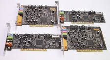 Creative Sound Blaster Expansion Cards Models 2X SB0100 1X SB0410 1X SB0570 READ picture