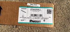 Panduit Mini-Com High Density 48 Port Patch Panel 1RU Brown CPP48HDWRLY picture