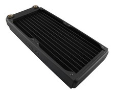 XSPC EX240 Dual Fan 2 x 120mm PC Computer Water Liquid Cooling Radiator - Black picture