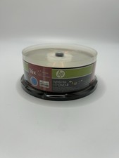 NEW HP LightScribe 16x 4.7GB 120 Min DVD-R, 25 Discs SEALED picture