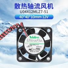 Nidec U04X12MLZ7-51 4010 12V 0.05A 4cm cooling fan picture