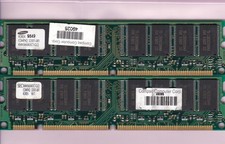 64MB 2x32MB PC-100 SAMSUNG KMM366S403DT-GLQ Memory Kit PC100 3.3V SDRAM COMPAQ picture