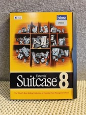 EXTENSIS SUITCASE 8 OEM MAC OS 7.5.5 - 8.5 SOFTWARE PROGRAM COMPUTER W/Serial N picture