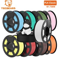TECBEARS New PLA Classic High Speed 600mm/s 3D Printer Filament 1.75mm 1KG LOT picture