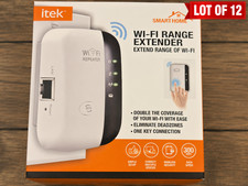LOT OF 12 iTek WiFi Range Extender 300Mbps 2.4GHz NEW Factory Case picture