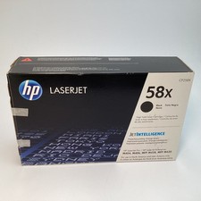 HP 58X CF258X Black LaserJet Toner Cartridge Exp 08/2021 - 2400 Pages Remaining picture