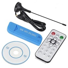 Mini Portable Digital Receiver USB 2.0 Software Radio DVB-T RTL2832U+FC0012 SDR picture