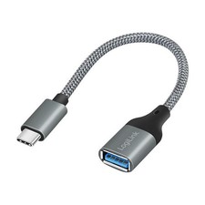 LogiLink USB-C to USB-A Adapter OTG USB 3.2 Gen 1 5Gbps 15cm CU0106 picture