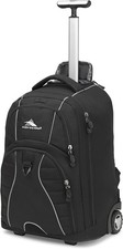 High Sierra Freewheel Wheeled Laptop Backpack, Black, 20.5 x 13.5 x 8-Inch picture