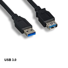 Kentek 3' Spuer Speed USB 3.0 A Extension Cord Male/Female 5Gbps Data Transfer picture