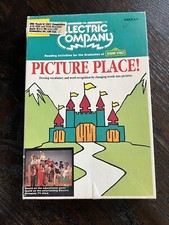 Electric Company Picture Place Sesame Commodore 64/128 Box Manual UNTESTED picture