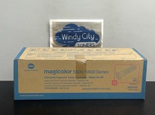 Konica Minolta Magicolor 5500 / 5600 Magenta Toner Cartridge A06V332 New picture