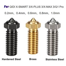 Nozzle For QIDI X-SMART 3/PLUS 3/MAX 3/Q1 Pro printer head Nozzle Brass Copper picture