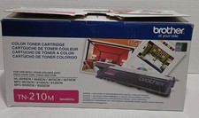 Genuine Brother TN-210M Magenta Toner OEM Open Box Sealed Bag picture