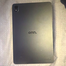 onn. 12in Tablet Pro 128GB 4GB RAM Android Wi-Fi Gray 100146663 picture