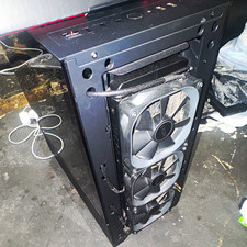 ROG ATX Mid Tower PC Case Black Steel, Tempered Glass, Front USB/Audio picture