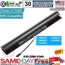 L15S4A01 L15L4A01 Battery For Lenovo V4400 Ideapad 100-15IBD 100-14IBD 110-17ACL picture