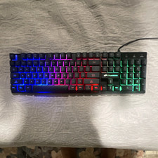 Wired USB RGB Backlit Gaming Keyboard Full Size picture