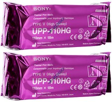 Sony UPP 110HG Thermal Paper - Pack of 2 Rolls picture