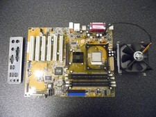 ASUS P4S533-X REV. 1.01 Socket 478 AGP SDRAM IDE with CPU SL6PF picture