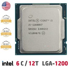 11th Gen Intel Core i5-11600KF CPU SRKNV 3.9GHz 6-Core LGA1200 Desktop Processor picture