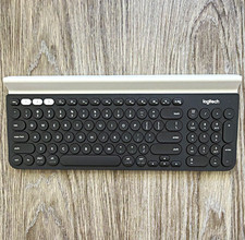 Logitech K780 Wireless Bluetooth Compact Keyboard Black/White picture