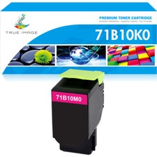 1x 71B10M0 Magenta Toner Compatible With Lexmark CS417dn CS317dn CX317dn CX417de picture