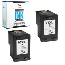CMYi Compatible HP 67XL Black Color Ink Cartridges Lot Combo Pack picture