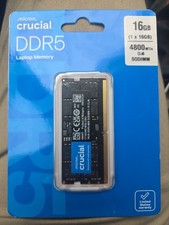 Crucial 16GB DDR5 4800 MHz SO-DIMM Memory (CT16G48C40S5) picture