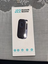 J22 Bluetooth 5.0 Receiver Car, Noise Cancelling Bluetooth AUX Adapter New picture