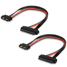 Slimline Sata 13Pin Male to 22Pin Sata Female Cable Adapter Slimline Serial picture