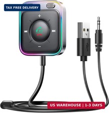 JOYROOM Bluetooth 6.0 AUX Car Adapter, Dual Mics Noise Cancellation picture
