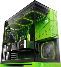 Geometric Future M5 Mid Tower Case Green picture