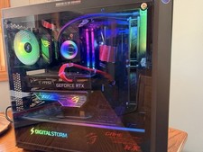 Digital Storm Gaming Desktop Tower RGB Lighting Black picture