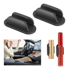 2PCS Car Lipstick Holder,Silicone Upright Lip Chapstick Holder picture