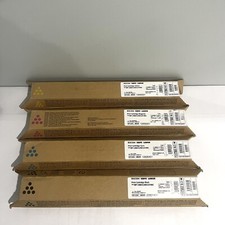 Genuine Ricoh Savin Lanier Toner Set x4 CMYK MP C300, MPC400, MPC401,C240 LD140C picture