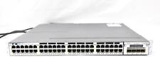 Cisco WS-C3750X-48PF-S 48 Port Gigabit PoE Ethernet Switch w 2 C3KX-PWR-1100WAC picture