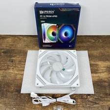 UPSIREN PF-14 PRISM 4PRO 140mm ARGB PWM PC Case Fan Infinity Mirror White picture
