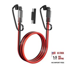 BERLAT 16AWG SAE Extension Cord - DC Power Automotive Extension Cable for 10FT picture