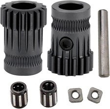 3D Printer Hardened Steel MK3 Drive Gear extruder Dual Gears kit DriveGears Extr picture